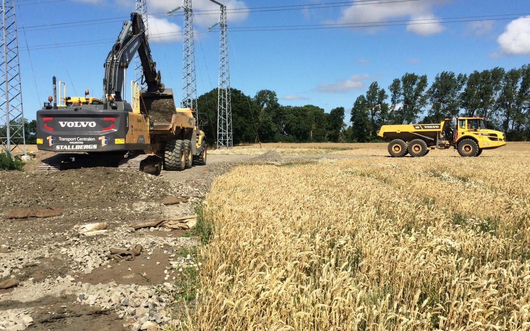 Ombyggnad av 400kV ledning, Döshult